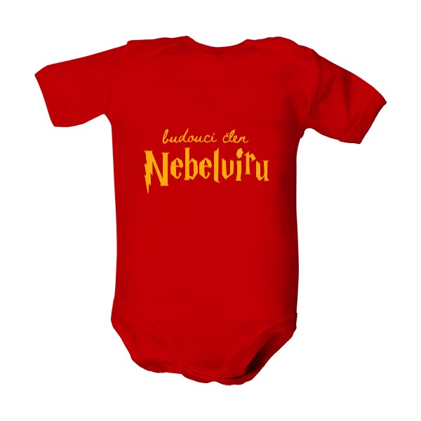 Dětské body  s potiskem Budoucí člen Nebelvíru - Harry Potter